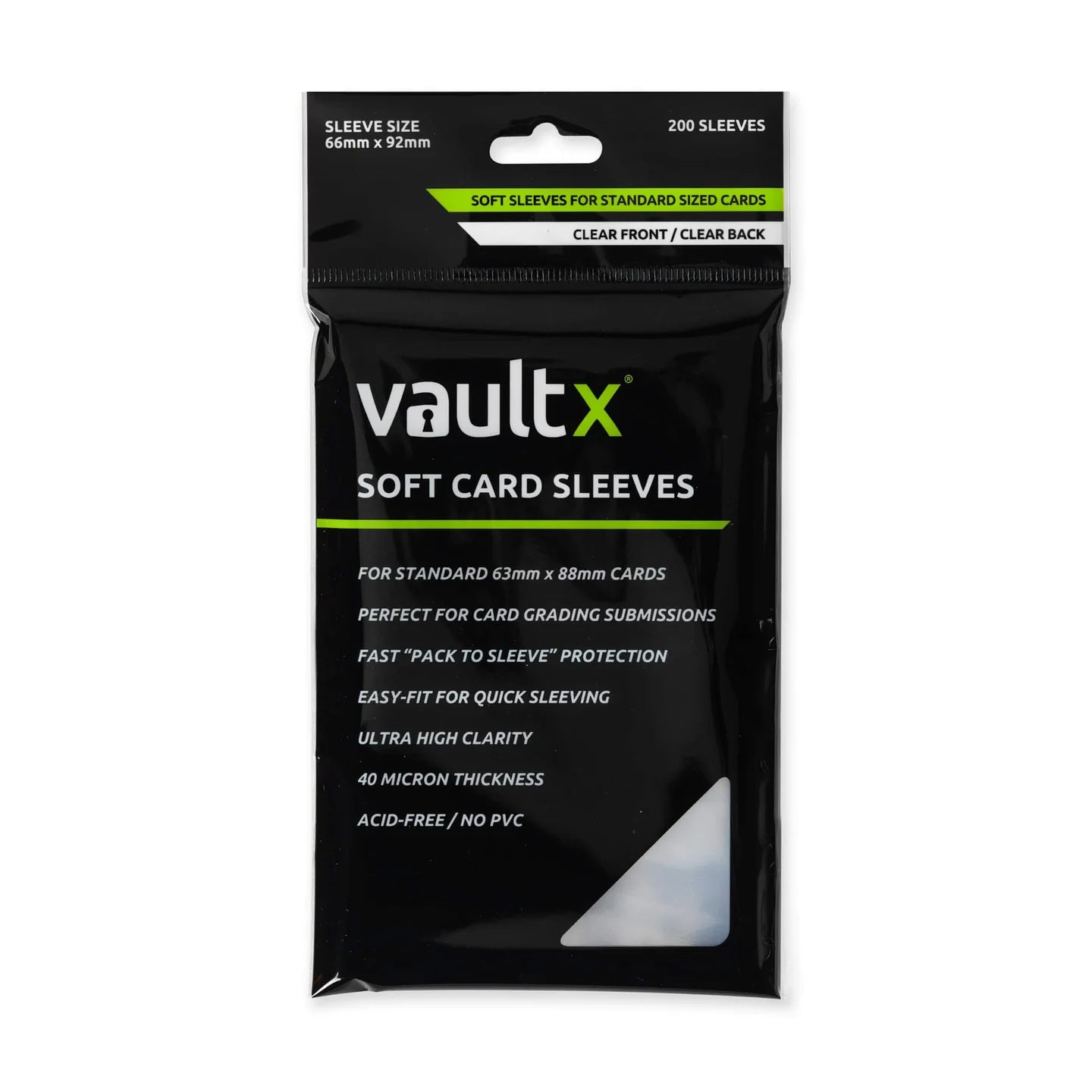 Soft Card Sleeves (200 ct)