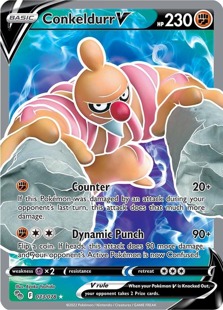 Conkeldurr V (Full Art) - Pokemon GO