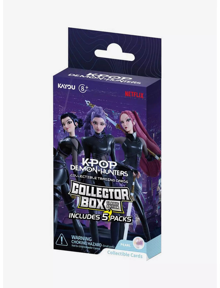 K-Pop Demon Hunters Collectible Cards Collector Box Classic Edition (5 Packs)