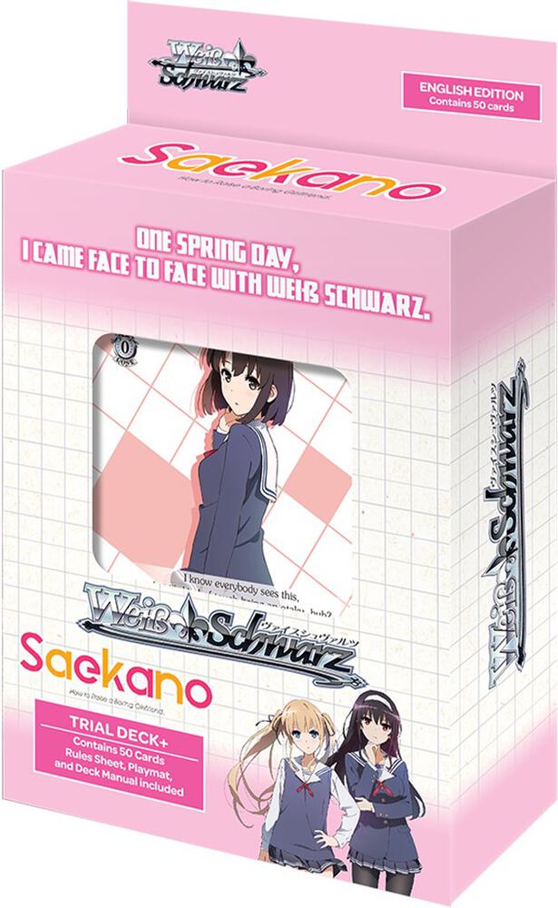 Weiß Schwarz Saekano Trial Deck+
