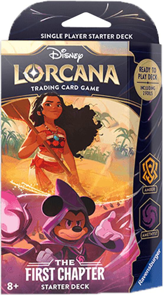 Disney Lorcana: The First Chapter Deck: Amber & Amethyst