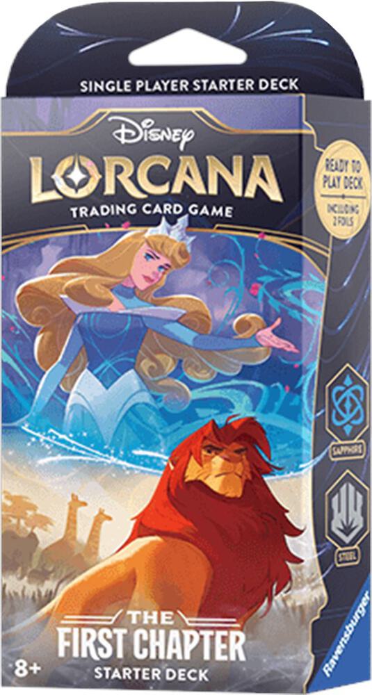 Disney Lorcana: The First Chapter Deck: Sapphire & Steel