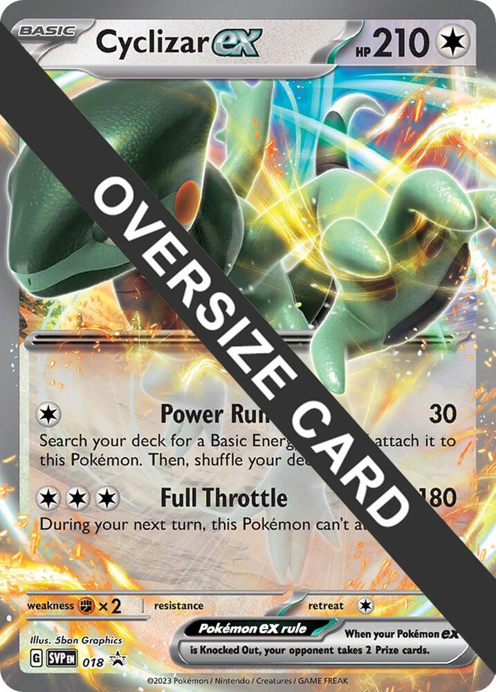 Cyclizar ex - Jumbo Cards