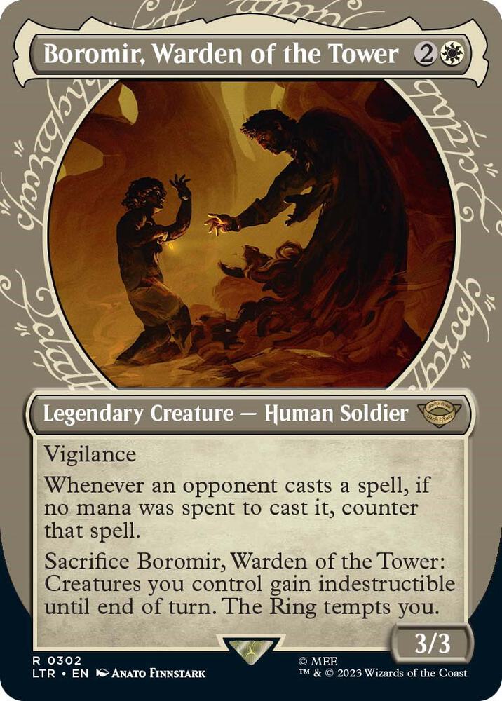Boromir, Warden of the Tower (Showcase) - Universes Beyond: The Lord of the Rings: Tales of Middle-earth