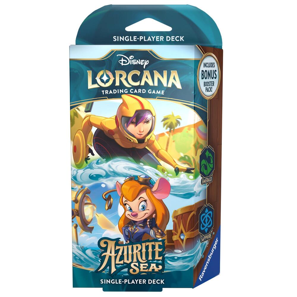 Disney Lorcana: Azurite Sea Deck: Emerald & Sapphire