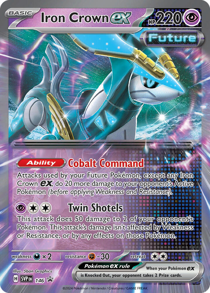 Iron Crown ex - 146 - SV: Scarlet & Violet Promo Cards