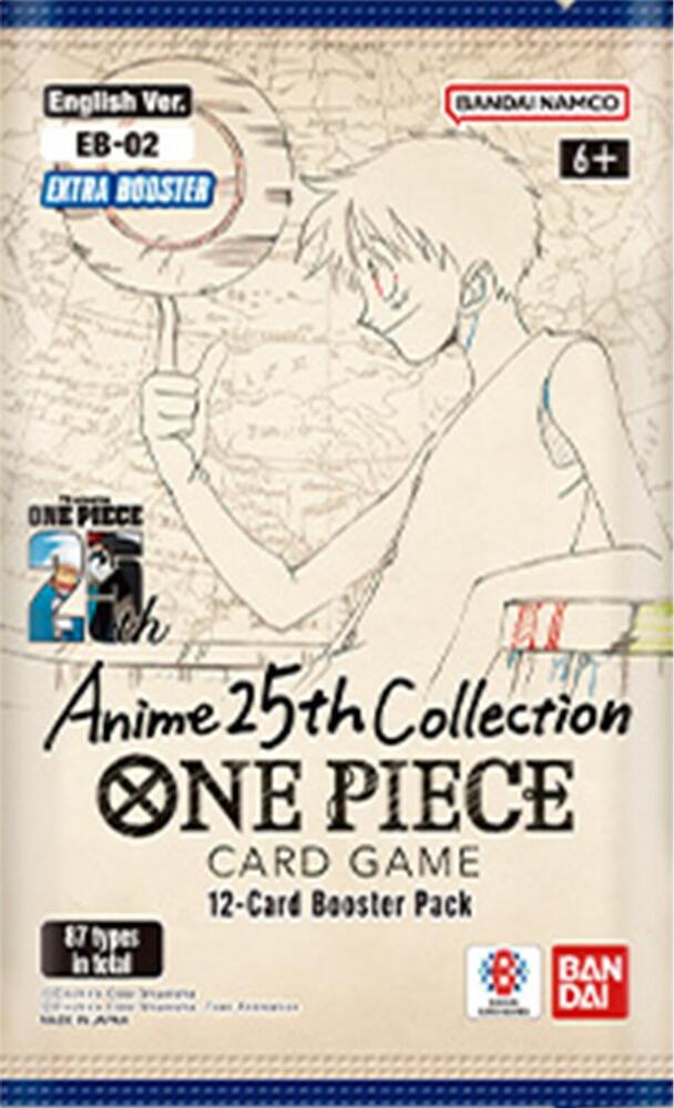 One Piece TCG EB-02 Anime 25th Collection Extra Booster Pack