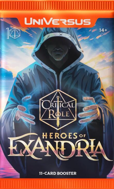 Critical Role Heroes of Exandria Booster Pack