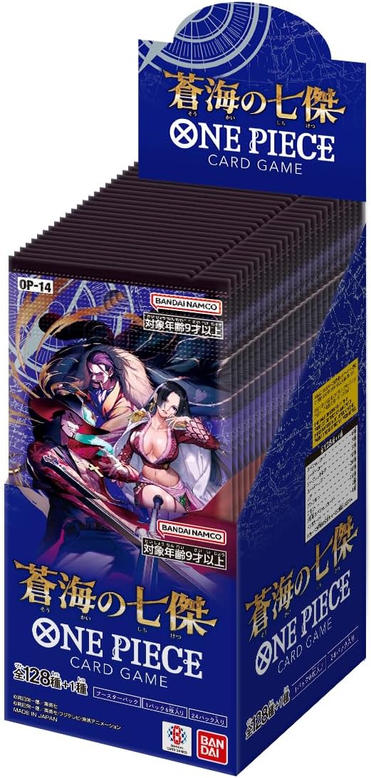 One Piece Card Game The Azure Sea's Seven (OP-14) Booster Box (Japanese)