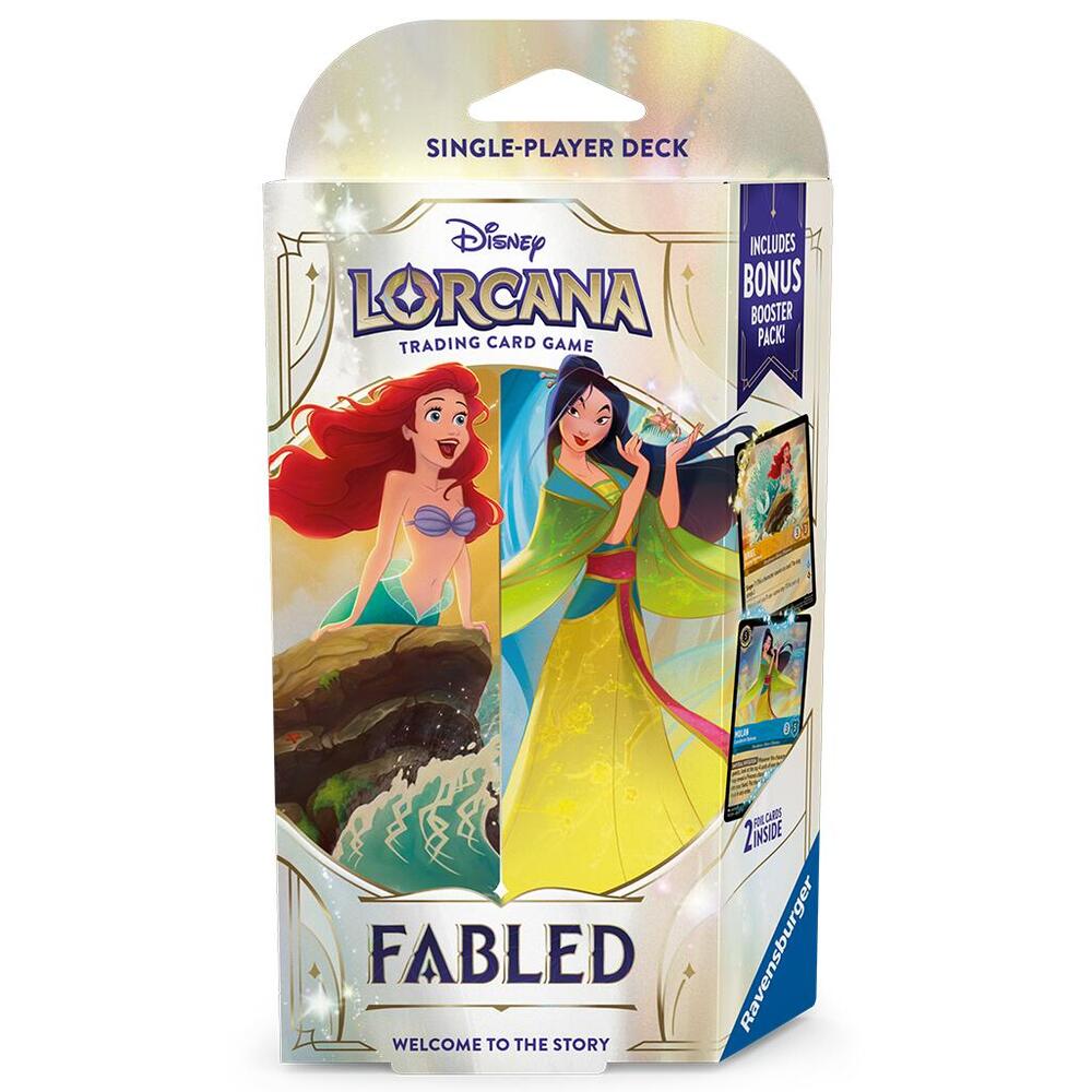 Disney Lorcana: Fabled Deck: Amber & Sapphire