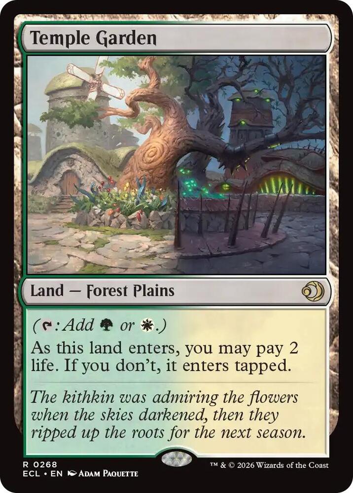 Temple Garden - Lorwyn Eclipsed