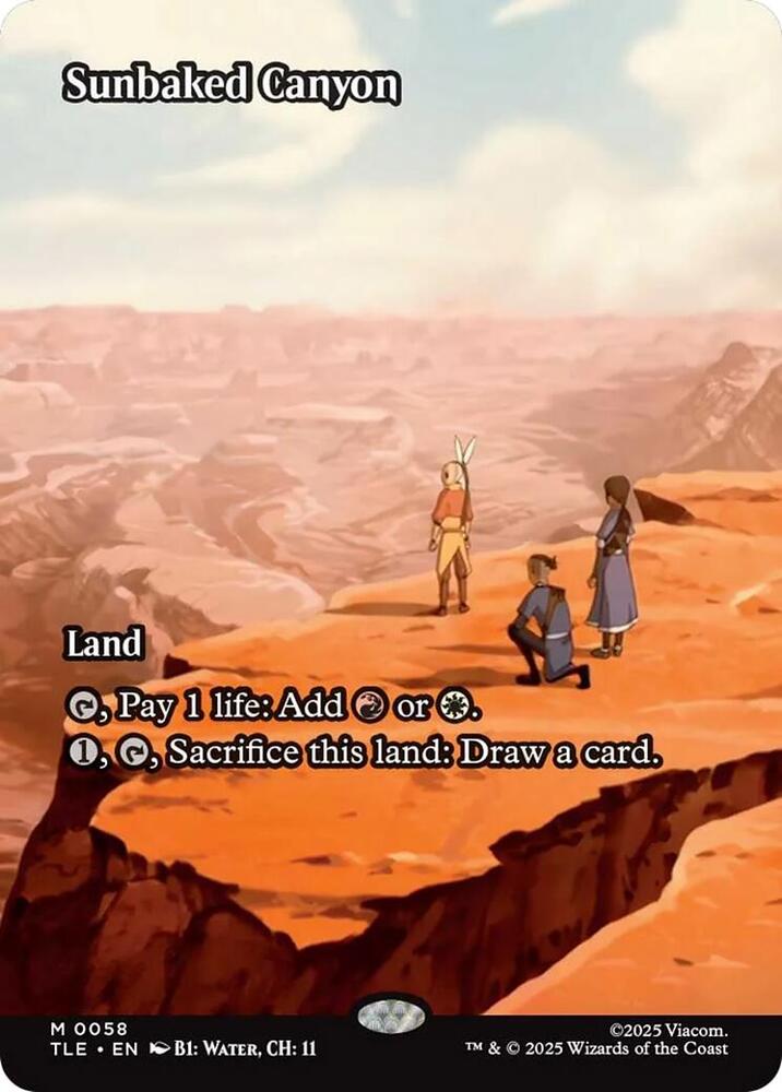 Sunbaked Canyon (Borderless) - Avatar: The Last Airbender: Eternal-Legal