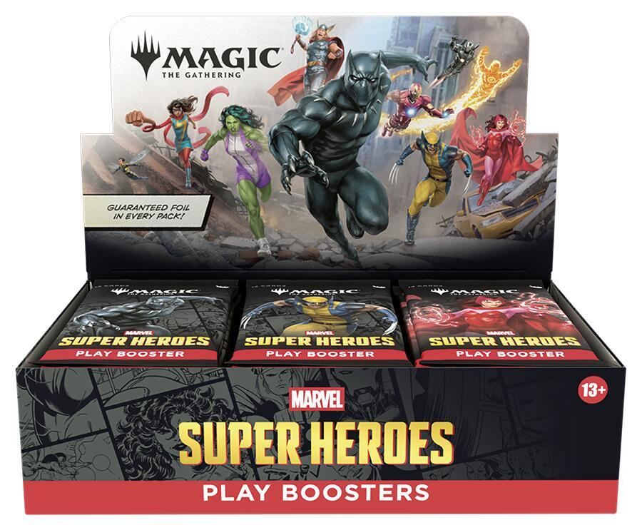 MTG Marvel Super Heroes Play Booster Box