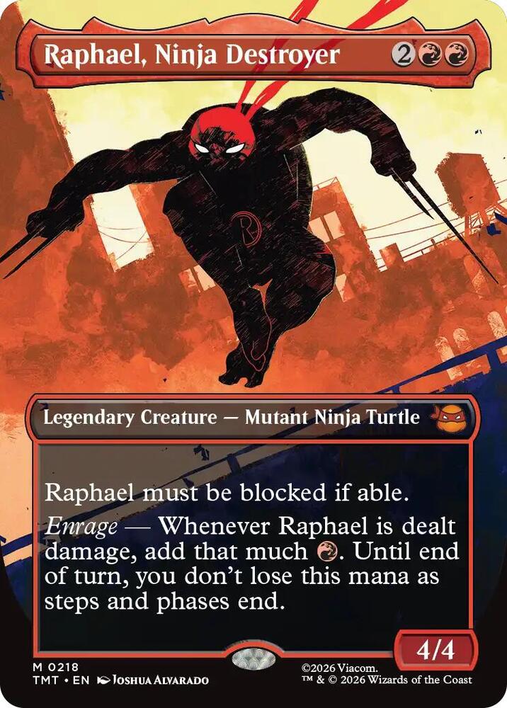 Raphael, Ninja Destroyer (Borderless) - Teenage Mutant Ninja Turtles