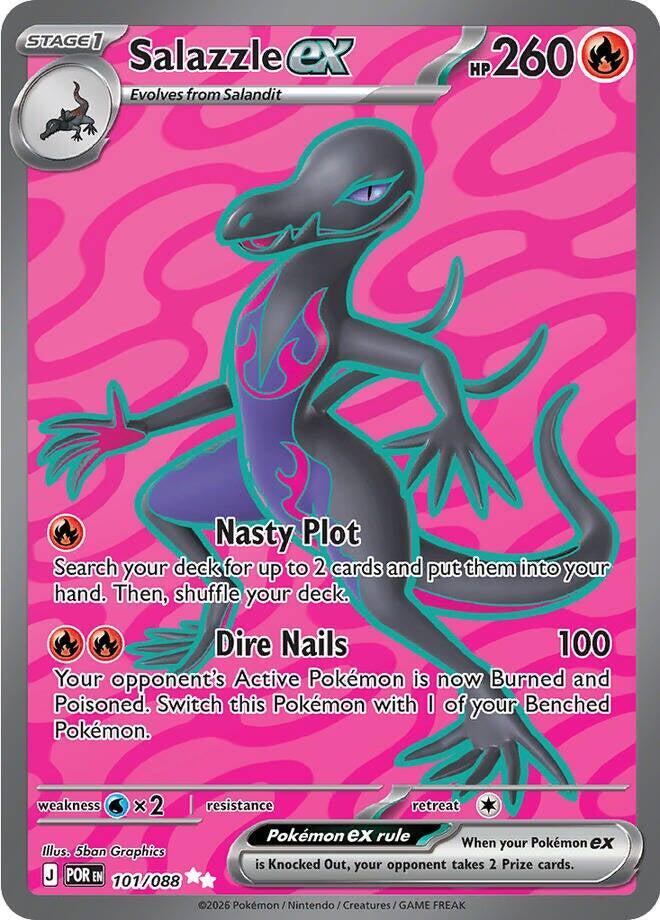 Salazzle ex - 101/088 - ME03: Perfect Order