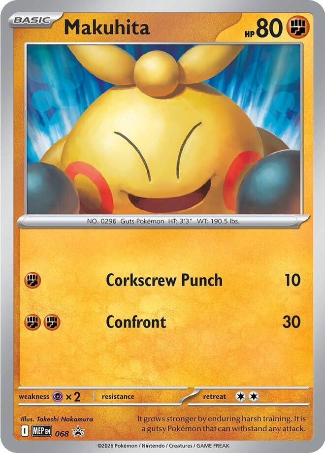 Makuhita - 068 - ME: Mega Evolution Promo