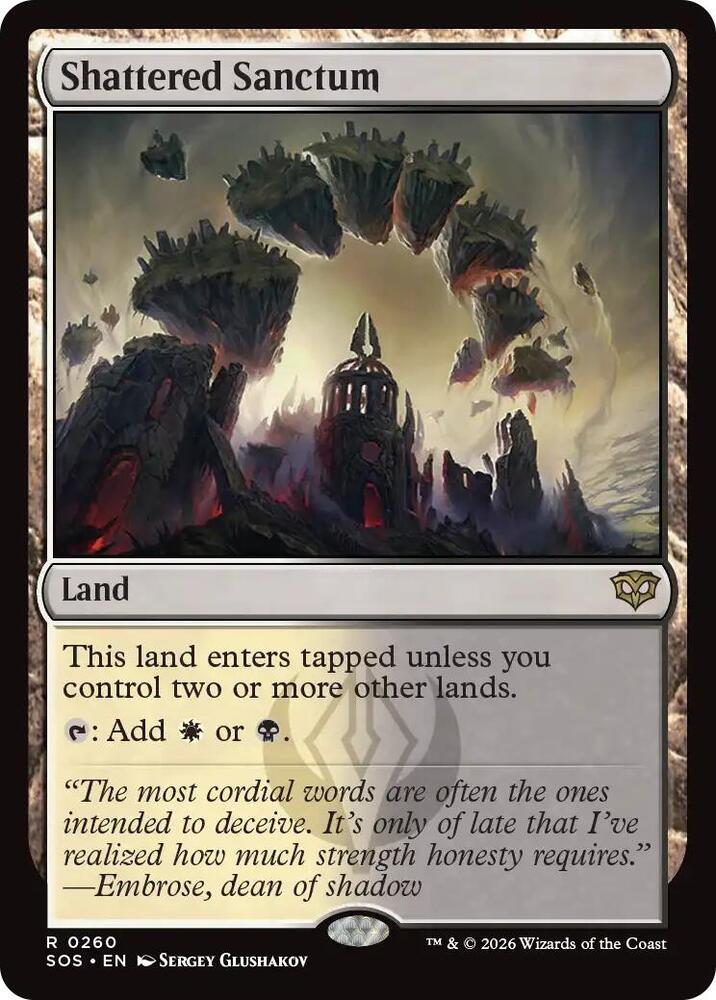 Shattered Sanctum - Secrets of Strixhaven