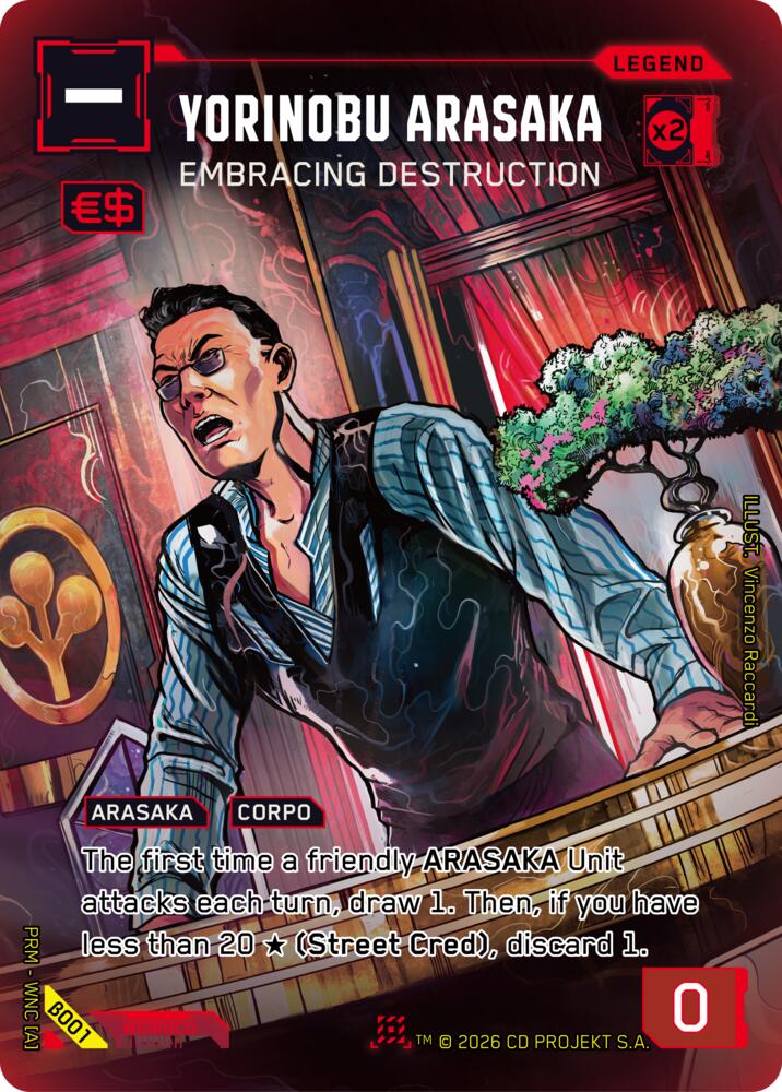 Yorinobu Arasaka - Embracing Destruction - Box Toppers - Beta