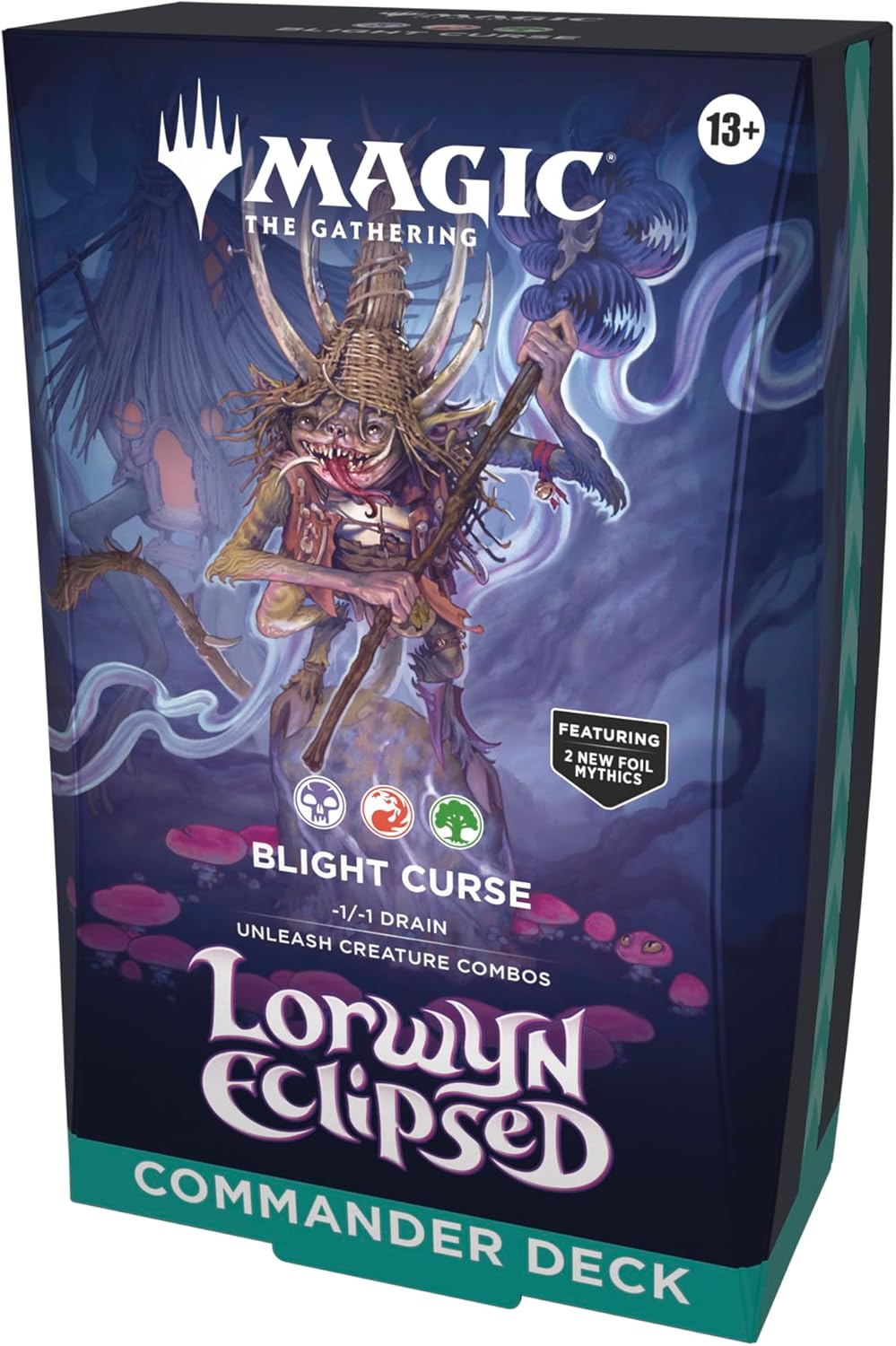 MTG Lorwyn Eclipsed Blight Curse Commander Deck