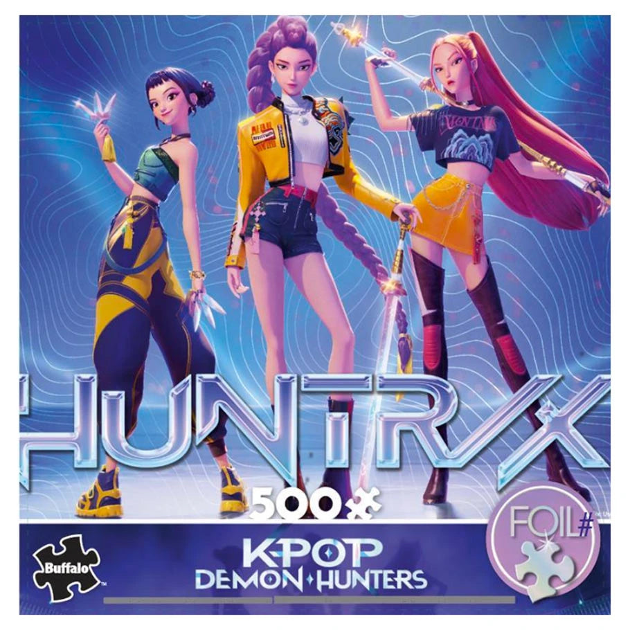 K Pop Demon Hunters: Huntrix Foil 500 Piece Puzzle