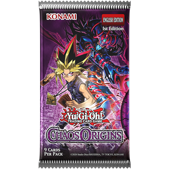 Yu-Gi-Oh! Chaos Origins 1st Edition Booster Pack