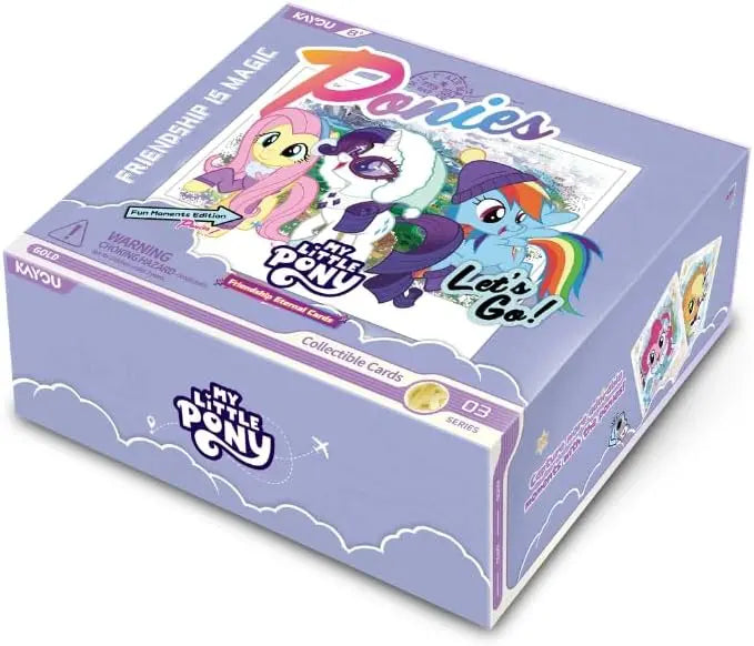My Little Pony Collectable Cards: Friendship Eternal Cards Fun Moments Edition Display