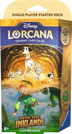 Disney Lorcana: Into the Inklands Deck: Amber & Emerald