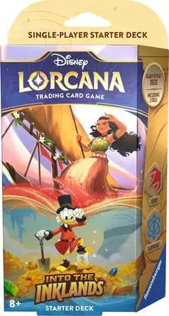 Disney Lorcana: Into the Inklands Deck: Ruby and Sapphire