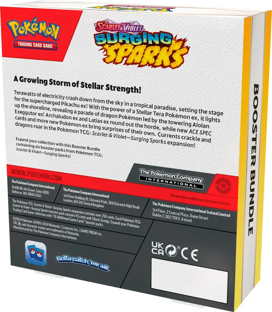 Pokémon TCG: Scarlet & Violet-Surging Sparks Booster Bundle