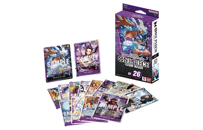 Starter Deck 26 PURPLE/BLACK Monkey.D.Luffy (ST-26)