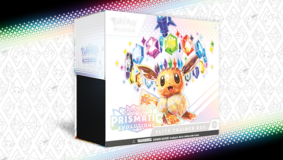Pokémon TCG: Scarlet & Violet-Prismatic Evolutions Elite Trainer Box