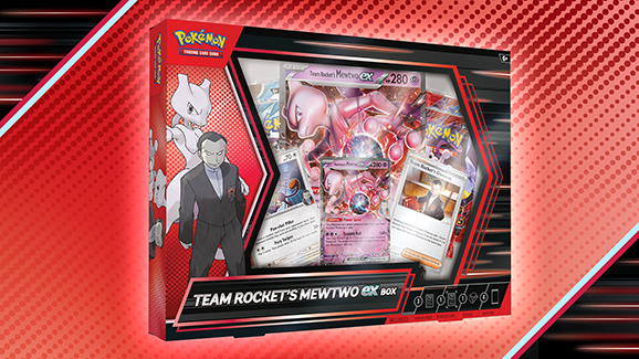 Pokémon TCG: Team Rocket’s Mewtwo ex Box