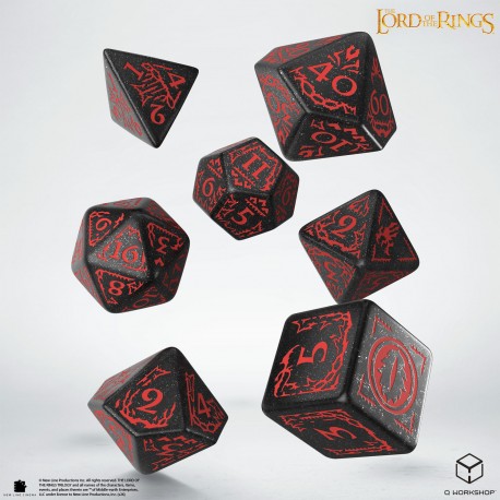 The Lord of the Rings Dice Set: Mordor