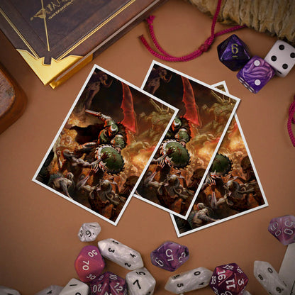 DOOM: THE DARK AGES - ONSLAUGHT - APEX DECK PROTECTOR® Sleeves (105)