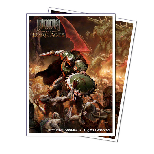 DOOM: THE DARK AGES - ONSLAUGHT - APEX DECK PROTECTOR® Sleeves (105)