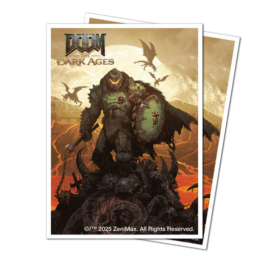DOOM: THE DARK AGES - WRATH - APEX DECK PROTECTOR® Sleeves (105)