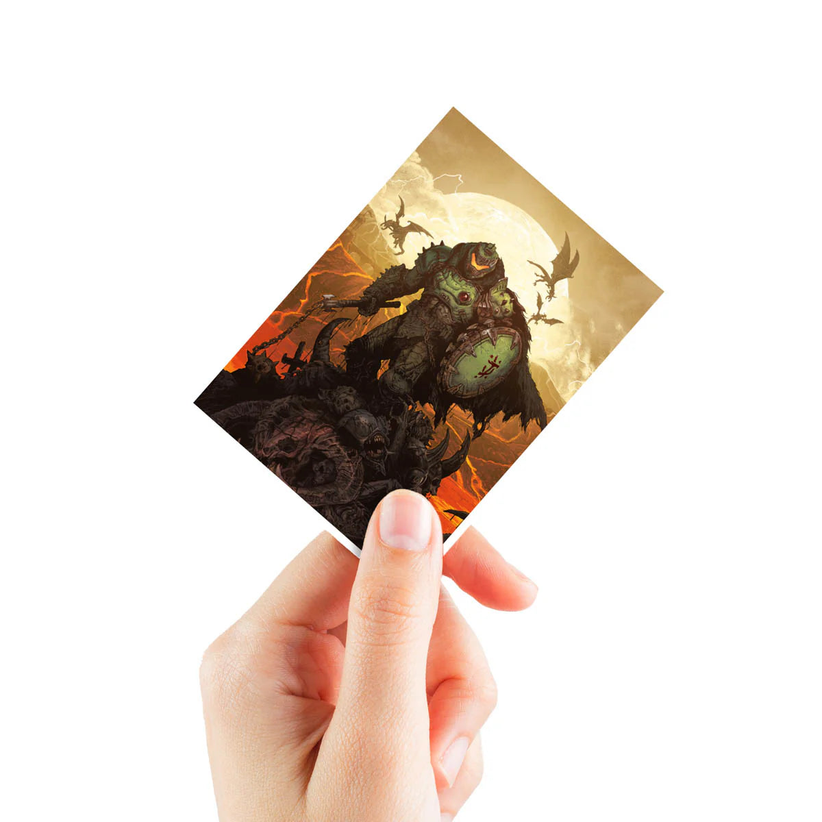 DOOM: THE DARK AGES - WRATH - APEX DECK PROTECTOR® Sleeves (105)