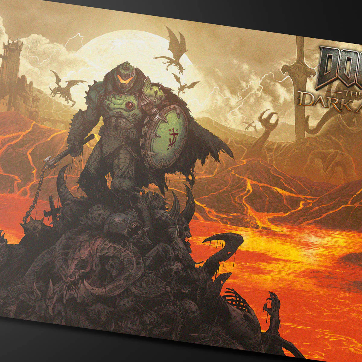 DOOM: THE DARK AGES - WRATH - Playmat