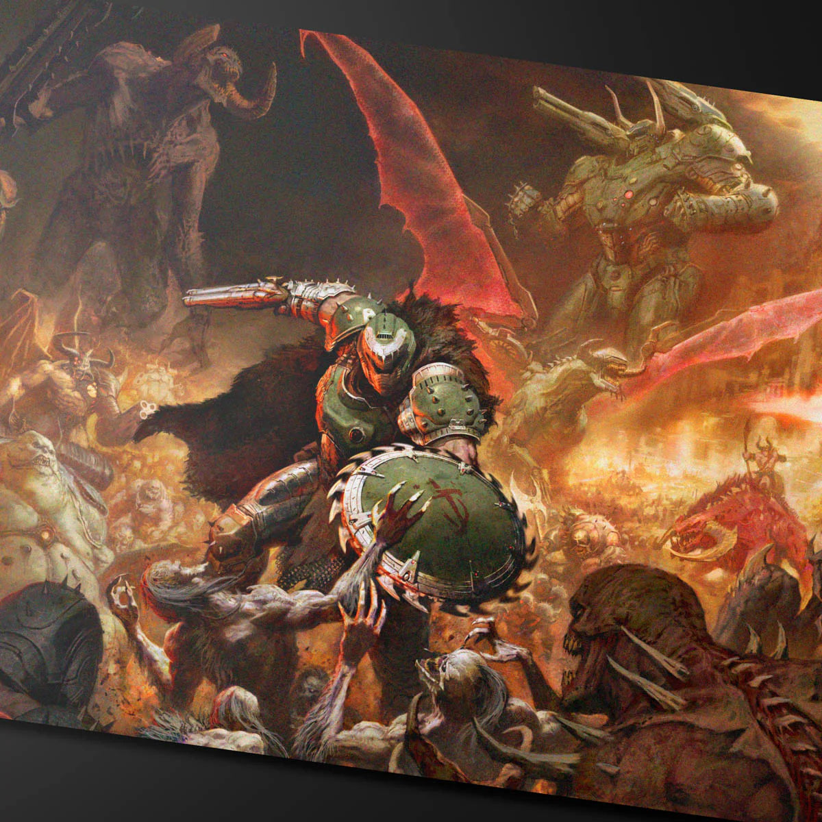DOOM: THE DARK AGES - ONSLAUGHT - Extended Playmat