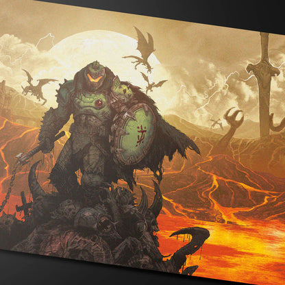 DOOM: THE DARK AGES - WRATH - Extended Playmat