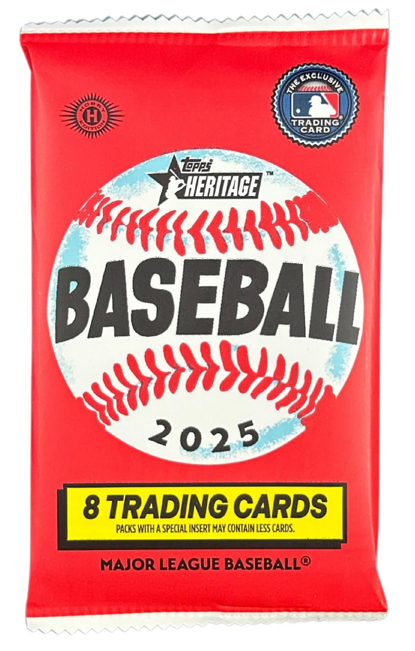 Topps 2025 Heritage Baseball Pack