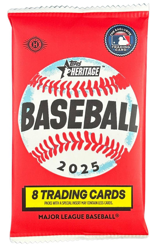 Topps 2025 Heritage Baseball Pack