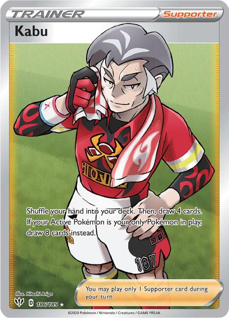Kabu (Full Art) - SWSH03: Darkness Ablaze