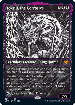 Toxrill, the Corrosive (Showcase) - Innistrad: Crimson Vow