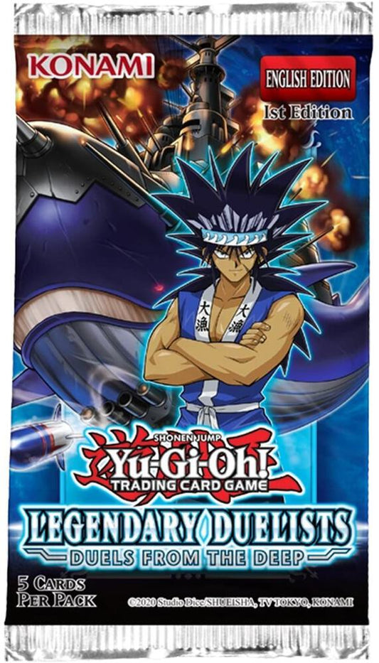 Yu-Gi-Oh! Legendary Duelists: Duels From the Deep 1st Edition Booster Pack