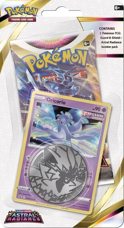 Pokemon TCG Astral Radiance Single Pack Blister (Oricorio)