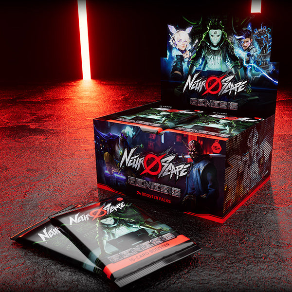 Neuroscape TCG: Genesis Unlimited Booster Display