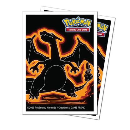 Pokémon Neon Kanto Charizard - APEX DECK PROTECTOR® Sleeves (105)