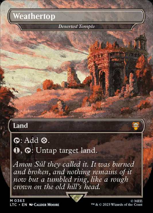 Deserted Temple - Tales of Middle-earth Commander