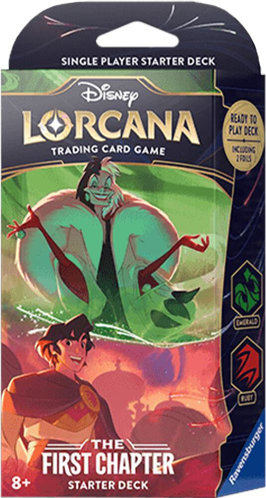 Disney Lorcana: The First Chapter Deck: Emerald & Ruby